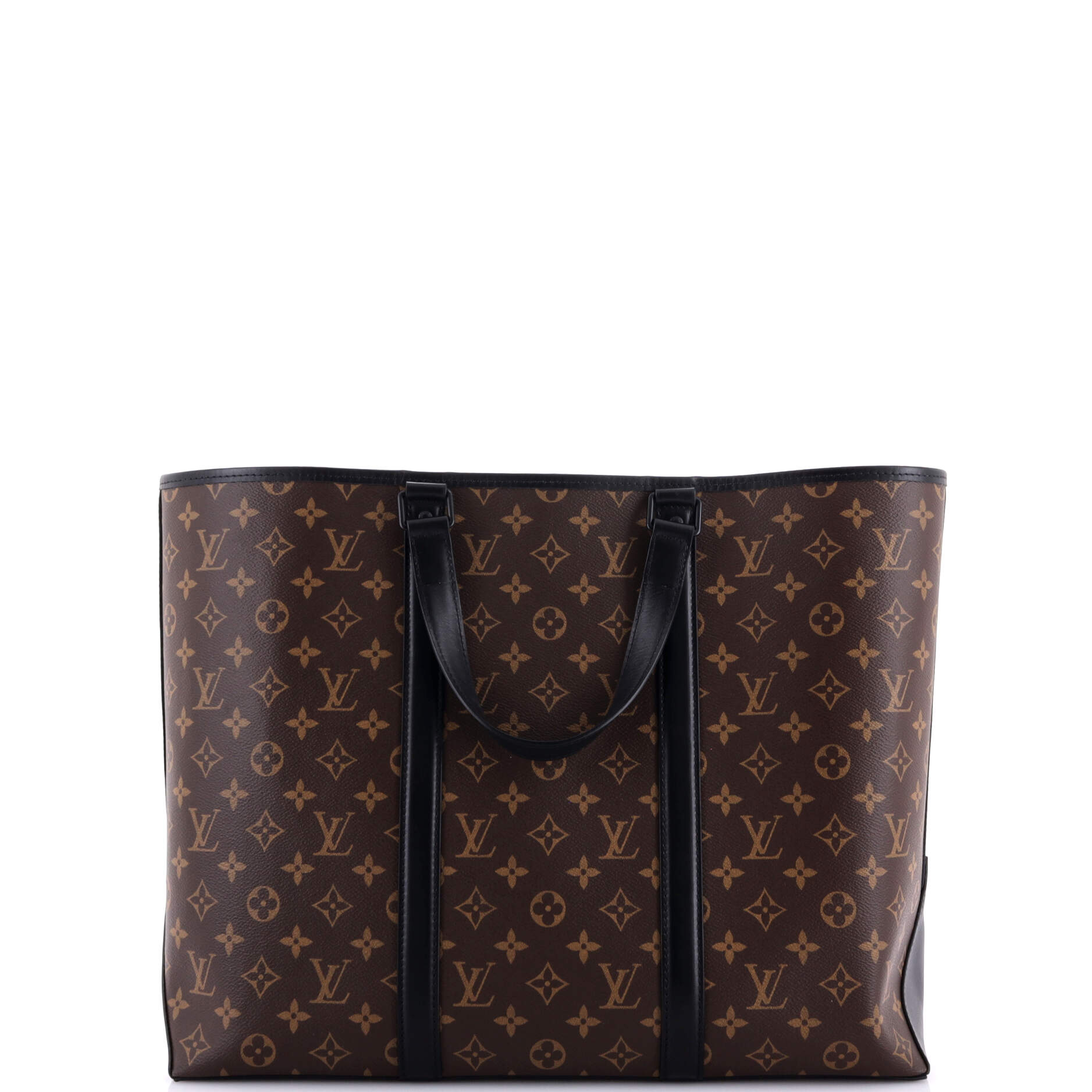 Louis Vuitton Weekend Tote Macassar Monogram Canvas GM