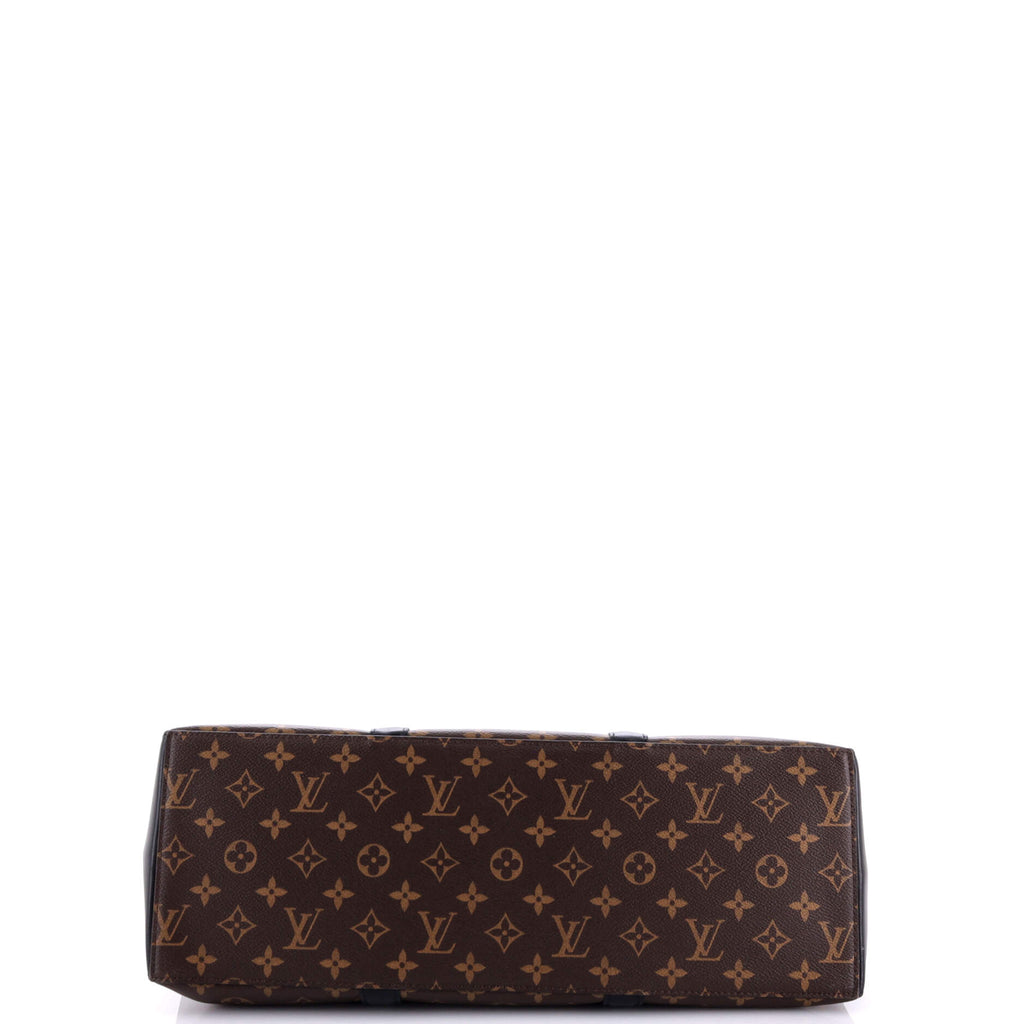 Louis Vuitton Weekend Tote Macassar Monogram Canvas GM