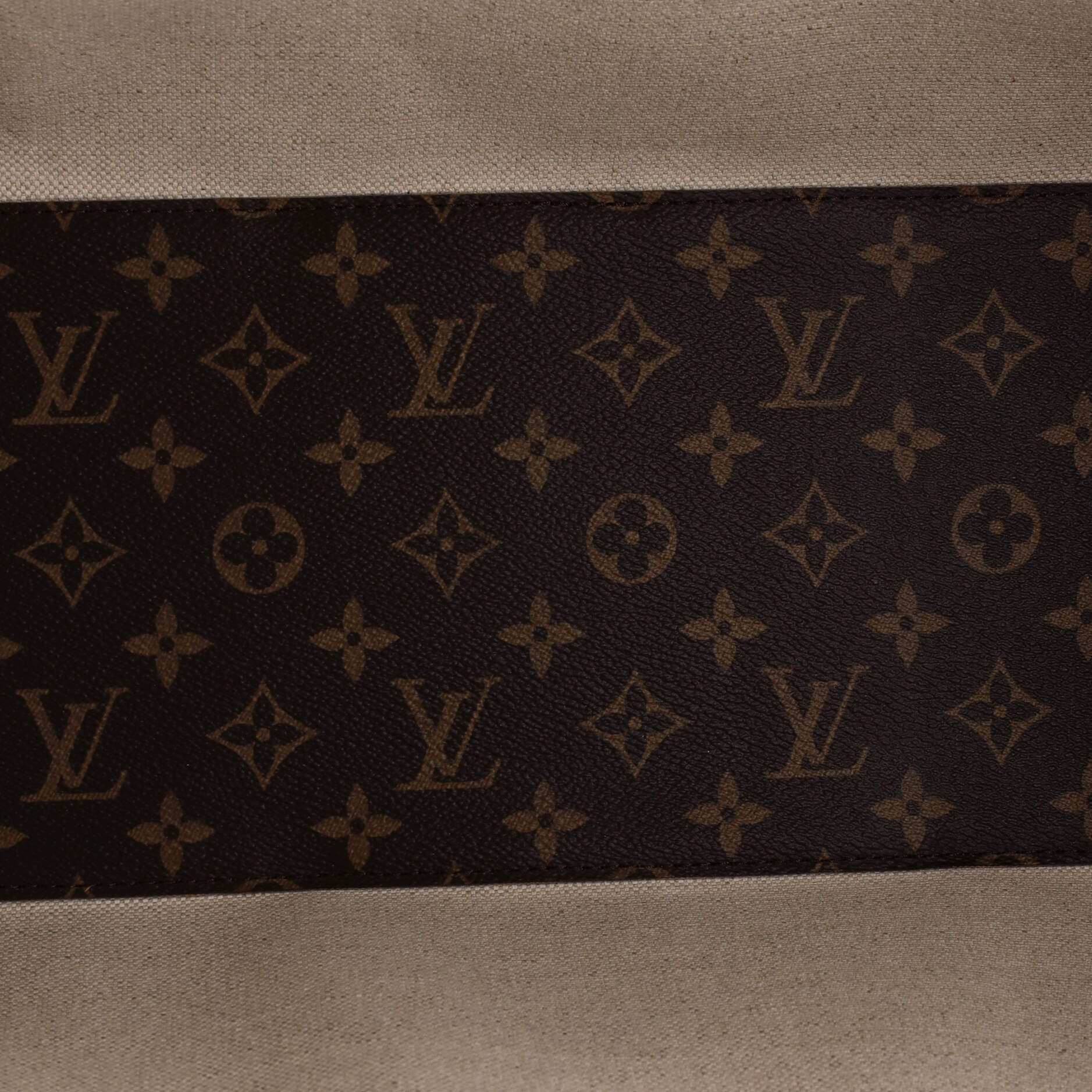 Louis Vuitton Weekend Tote Macassar Monogram Canvas GM