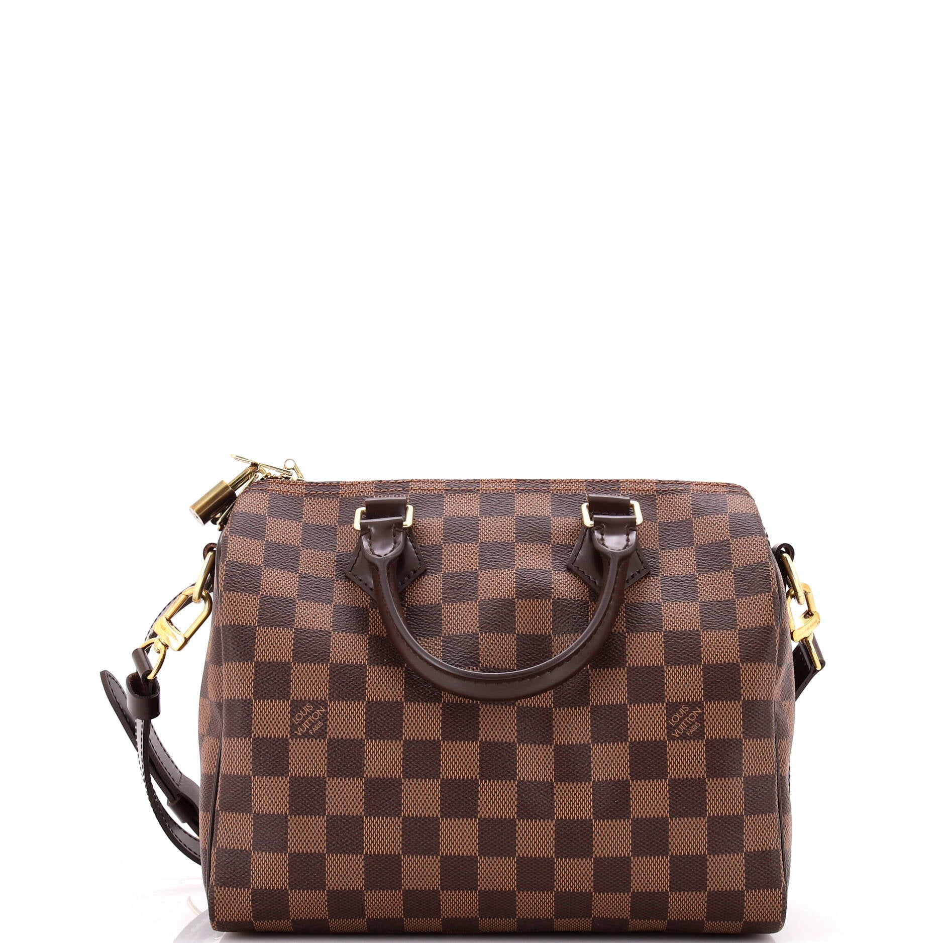 Louis Vuitton Speedy Bandouliere Bag Damier 25