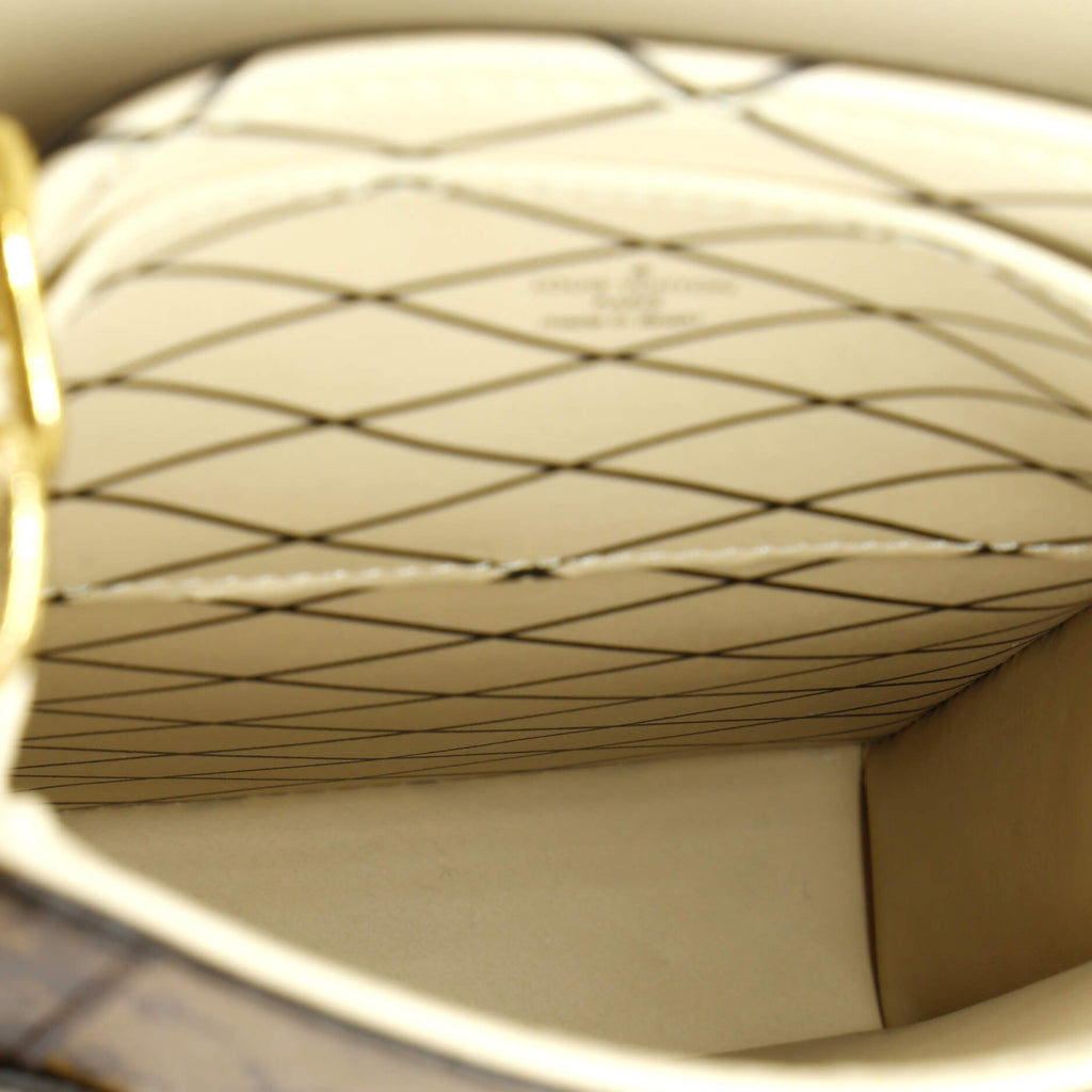 Louis Vuitton Vertical Trunk Pochette Reverse Monogram Canvas