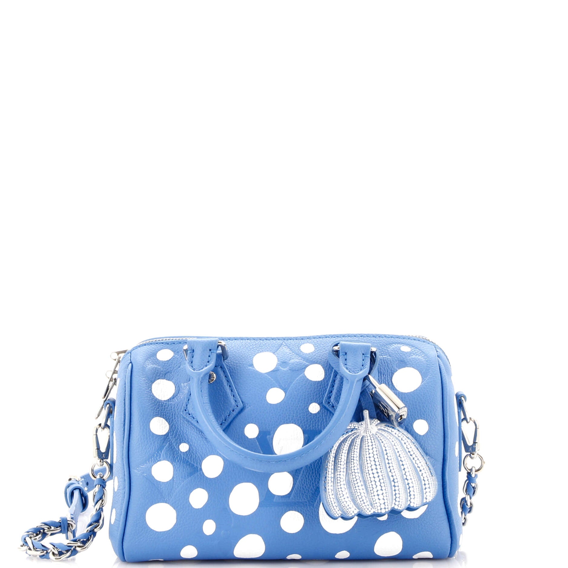 Louis Vuitton Speedy Bandouliere Bag Yayoi Kusama Infinity Dots Monogram Empreinte Giant 20