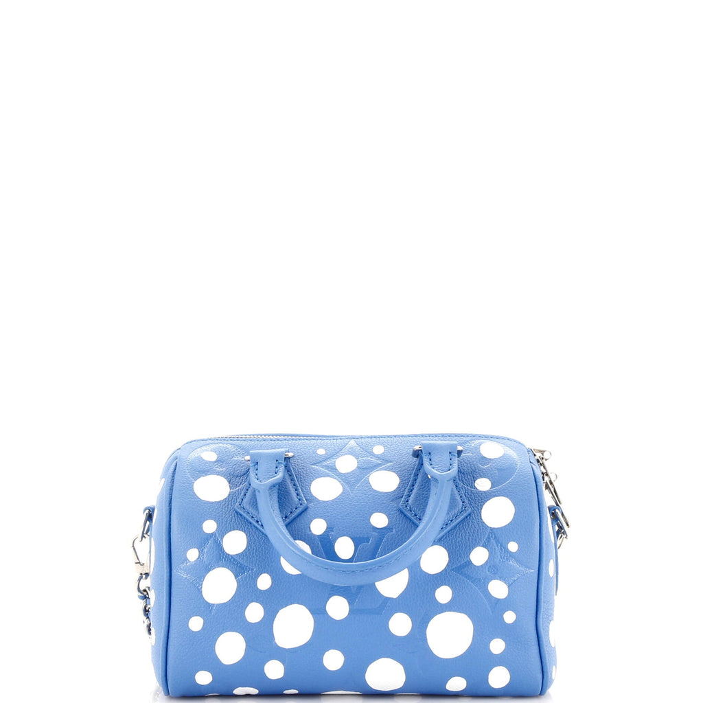 Louis Vuitton Speedy Bandouliere Bag Yayoi Kusama Infinity Dots Monogram Empreinte Giant 20
