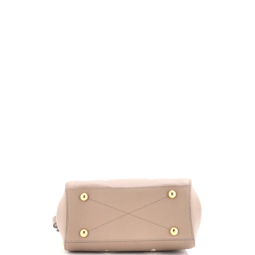 Louis Vuitton Montaigne Handbag Bicolor Monogram Empreinte Giant BB