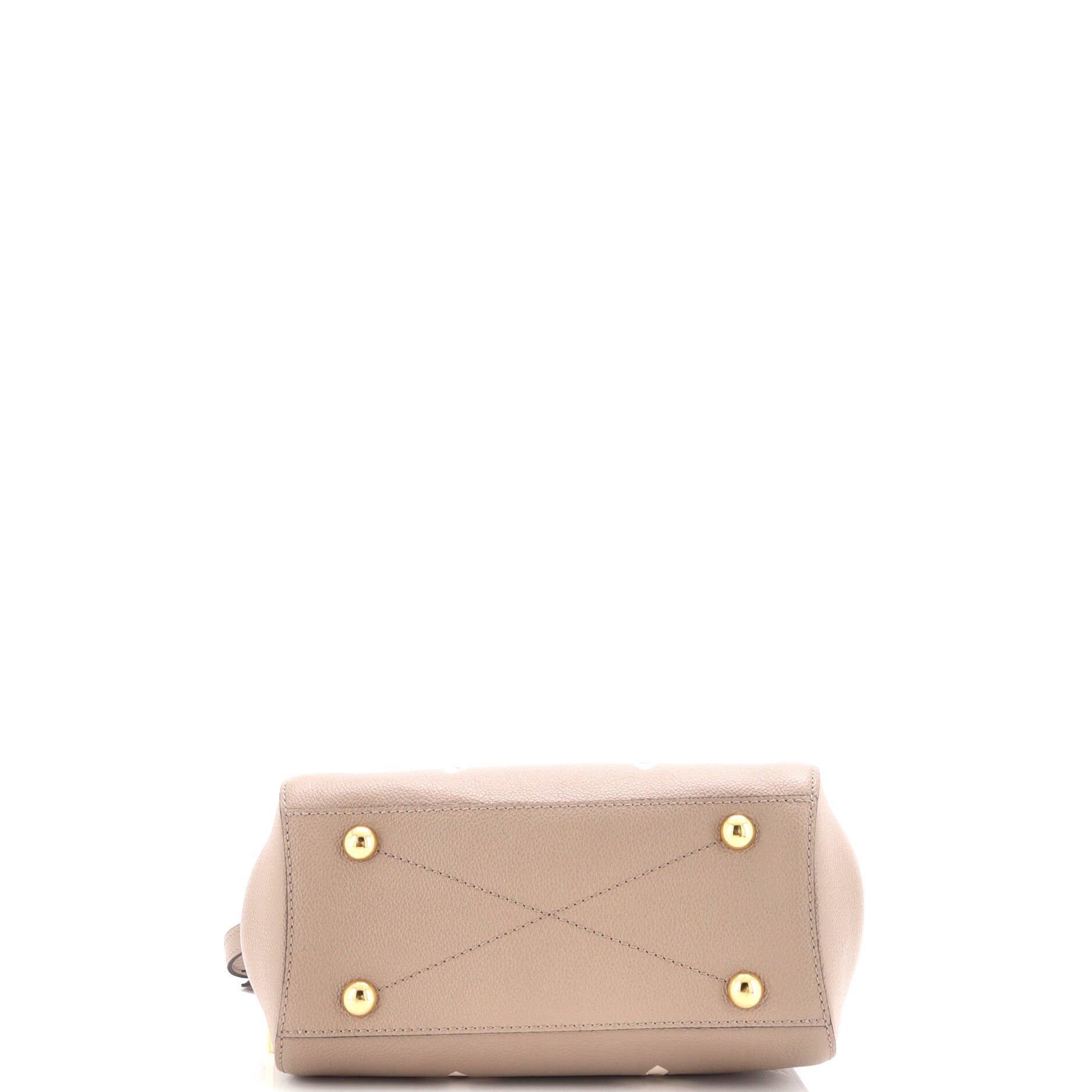 Louis Vuitton Montaigne Handbag Bicolor Monogram Empreinte Giant BB