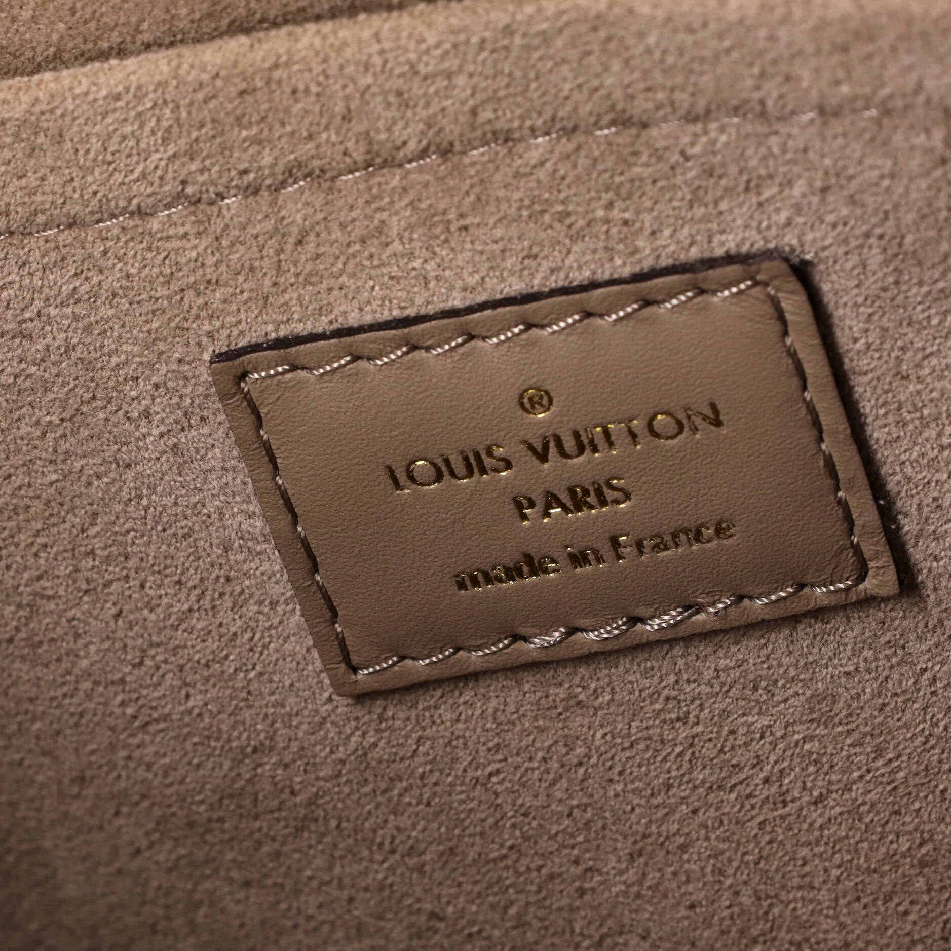 Louis Vuitton Montaigne Handbag Bicolor Monogram Empreinte Giant BB