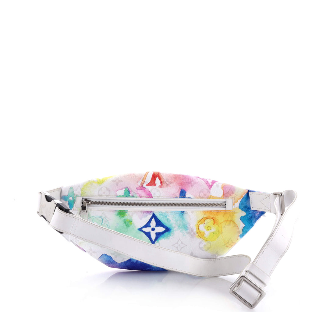 Louis Vuitton Discovery Bumbag Limited Edition Monogram Watercolor Canvas PM