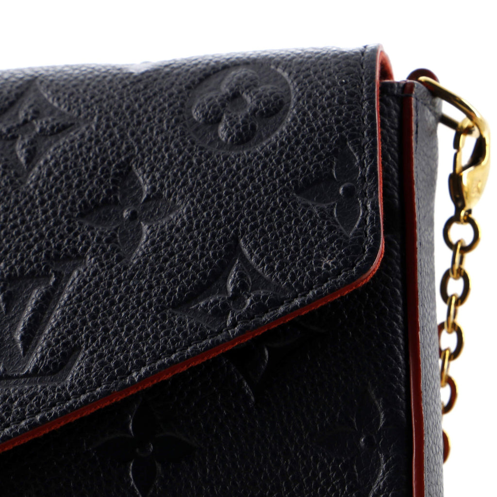 Louis Vuitton Felicie Pochette Monogram Empreinte Leather