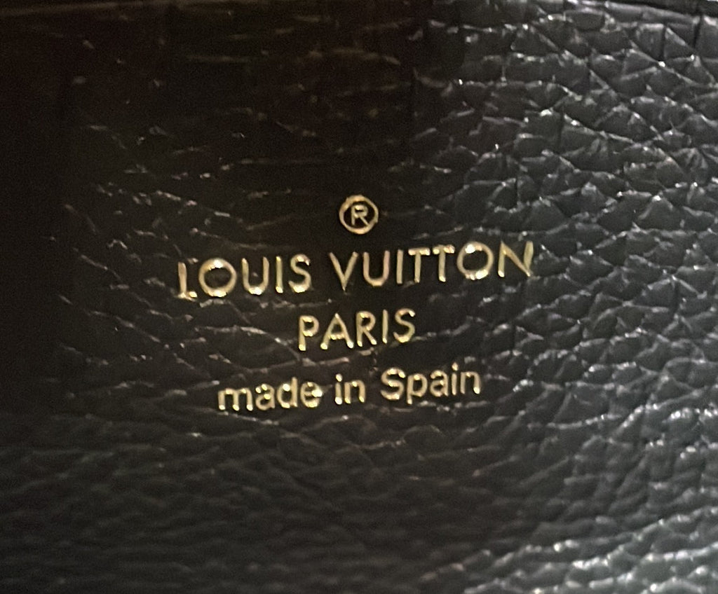 Louis Vuitton Double Zip Pochette Monogram Empreinte Leather