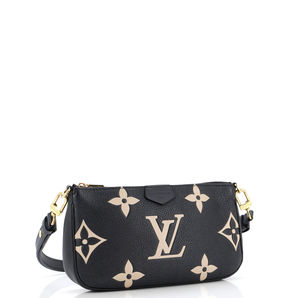 Louis Vuitton Multi Pochette Accessoires Bicolor Monogram Empreinte Giant