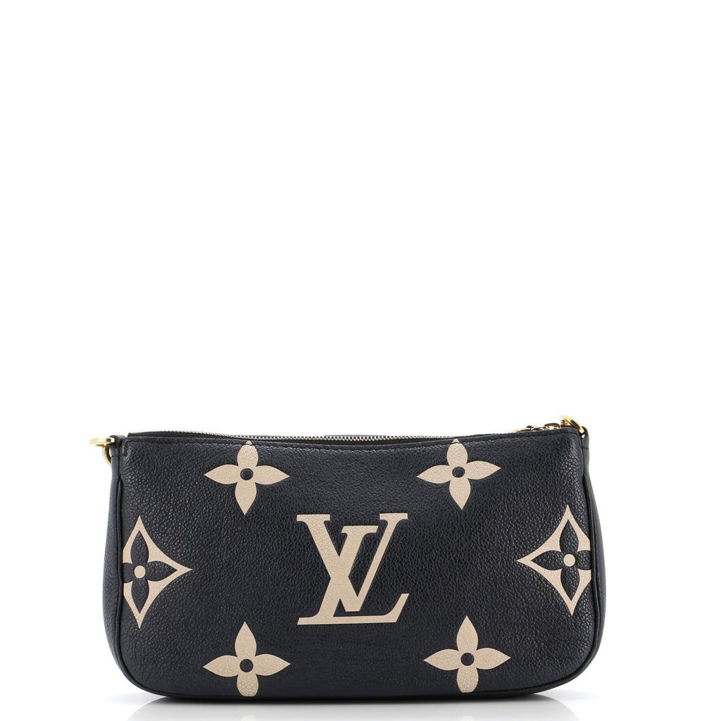 Louis Vuitton Multi Pochette Accessoires Bicolor Monogram Empreinte Giant