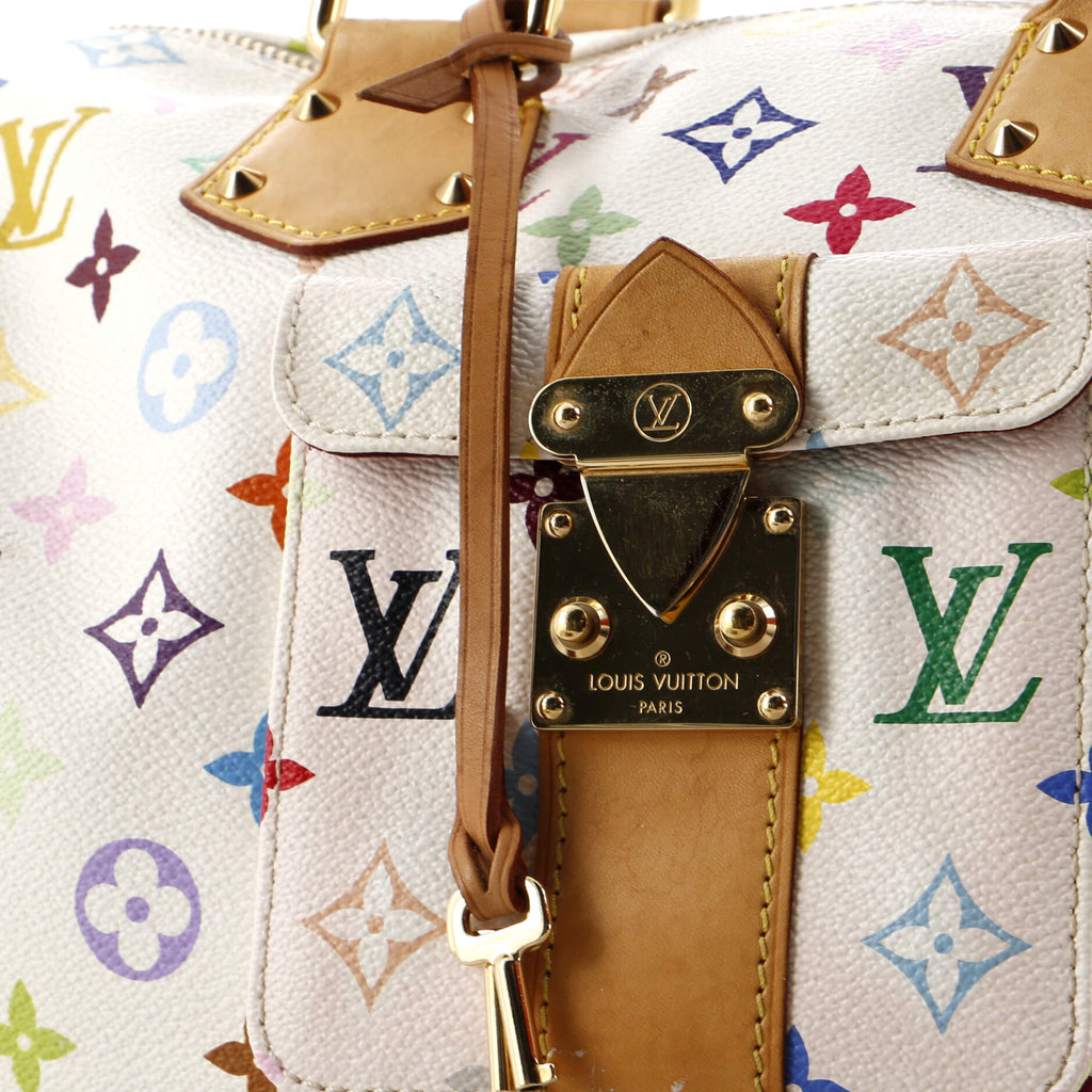 Louis Vuitton Speedy Handbag Monogram Multicolor 30