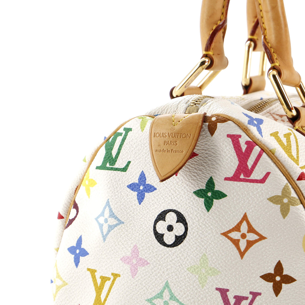 Louis Vuitton Speedy Handbag Monogram Multicolor 30