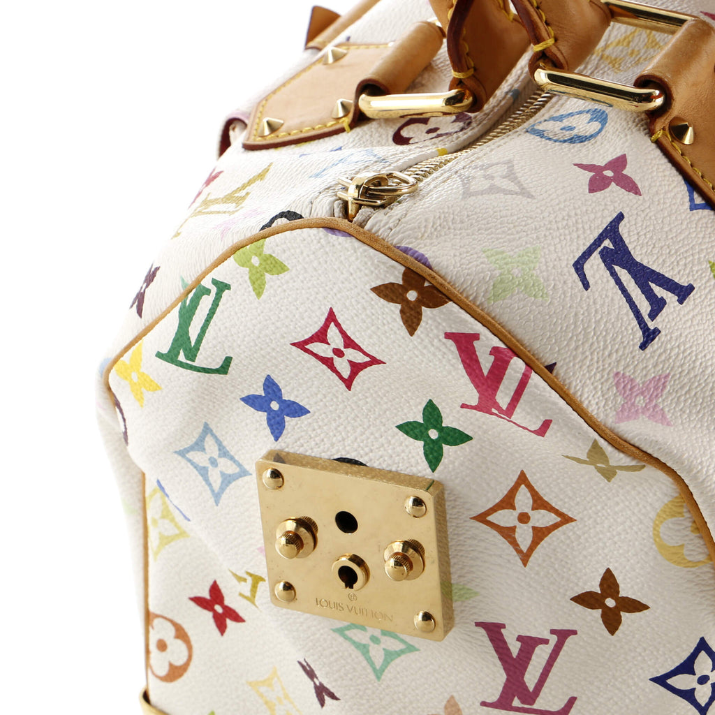 Louis Vuitton Speedy Handbag Monogram Multicolor 30