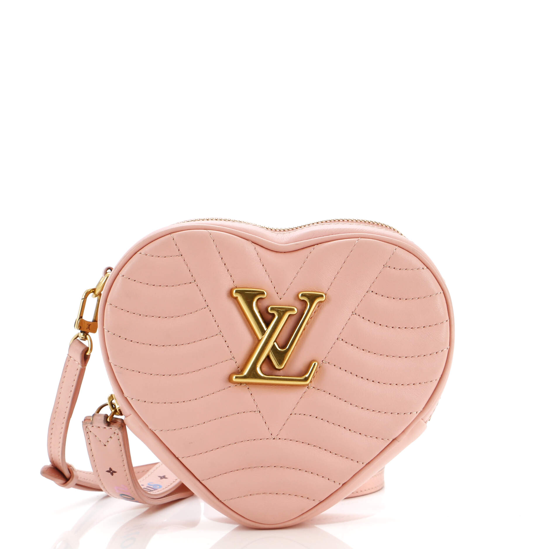 Louis Vuitton New Wave Heart Crossbody Bag Quilted Leather