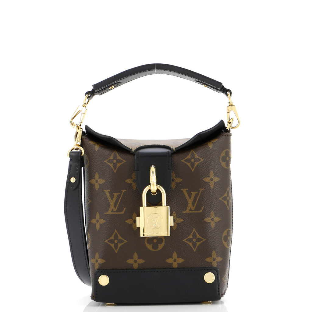 Louis Vuitton Bento Box Handbag Reverse Monogram Canvas