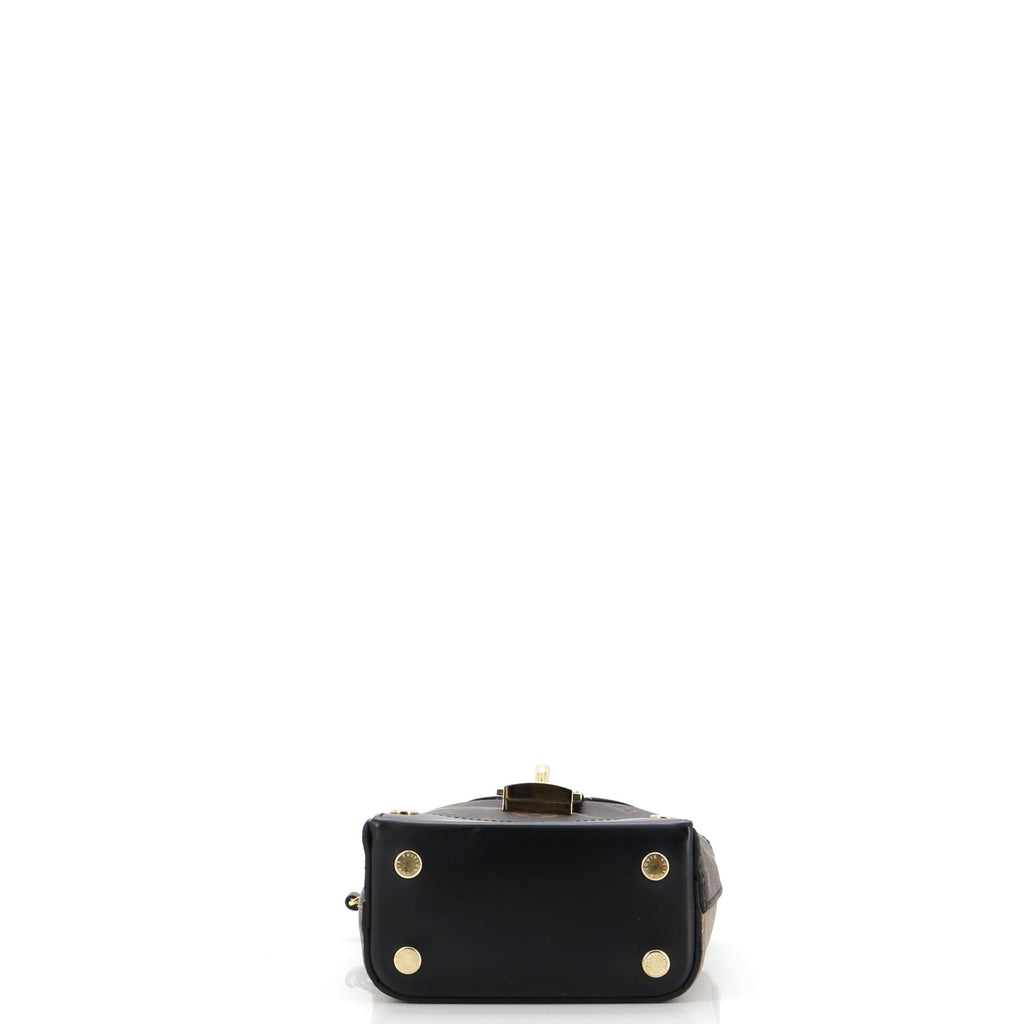 Louis Vuitton Bento Box Handbag Reverse Monogram Canvas
