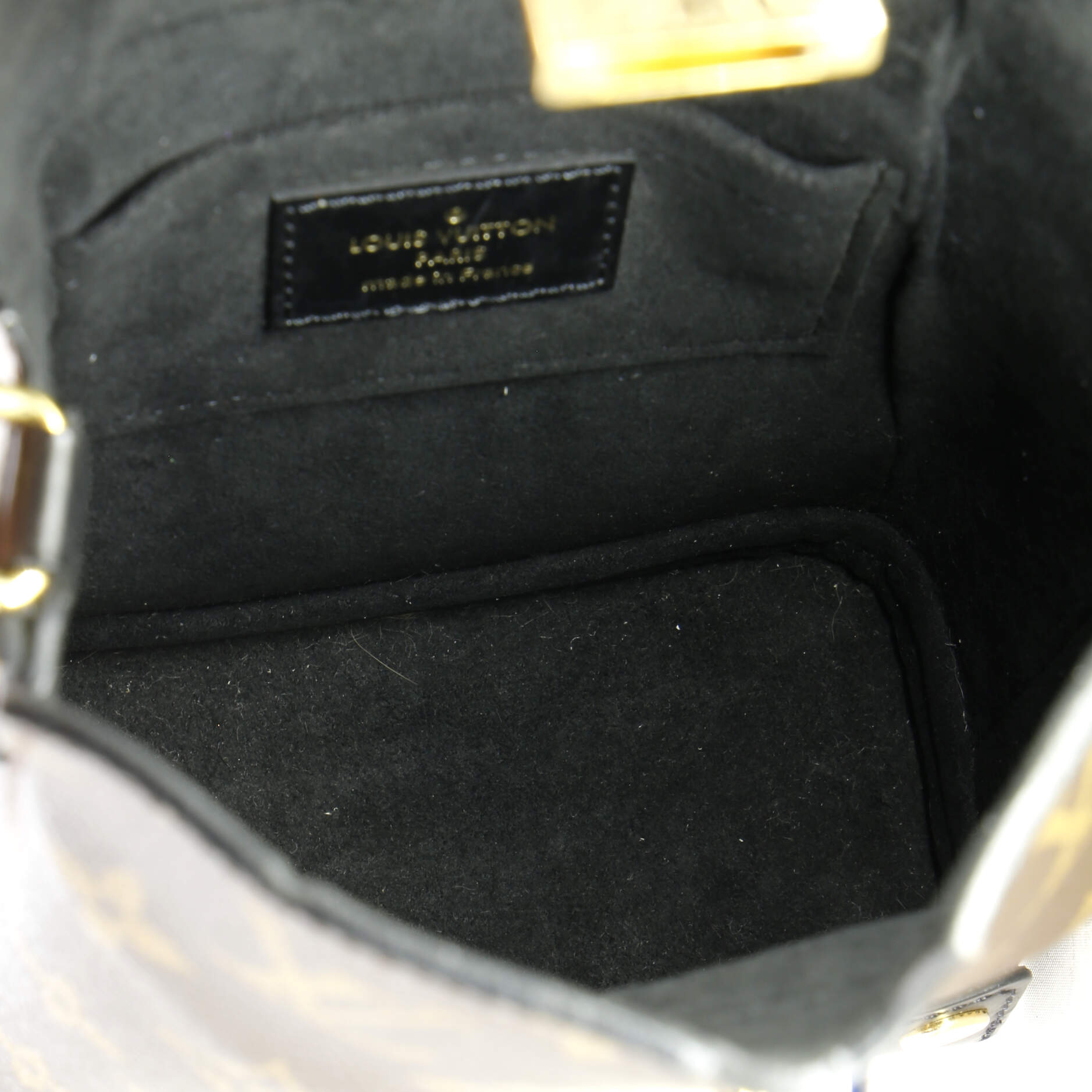 Louis Vuitton Bento Box Handbag Reverse Monogram Canvas