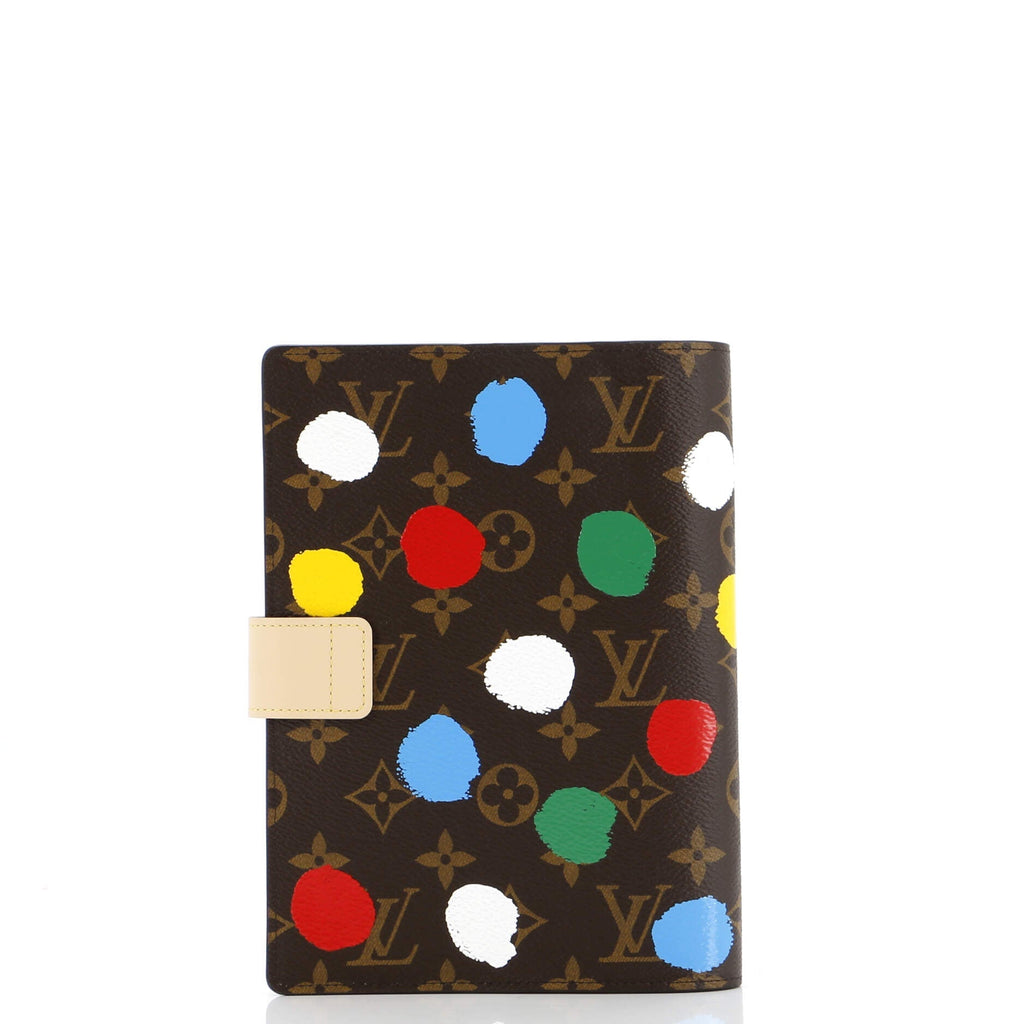 Louis Vuitton Paul Notebook Cover Yayoi Kusama Painted Dots Monogram Canvas