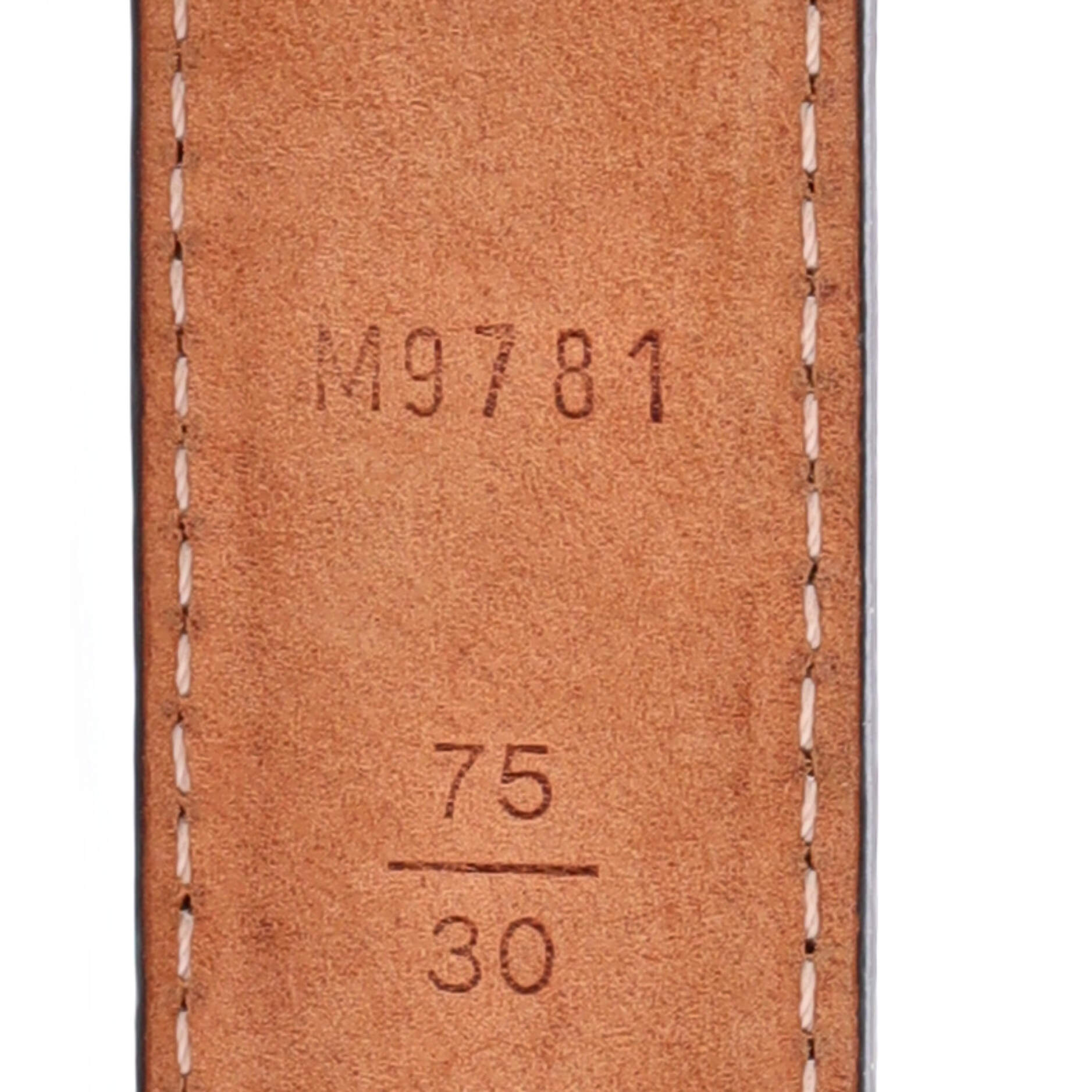 Louis Vuitton LV Initiales Belt Monogram Canvas Thin 90