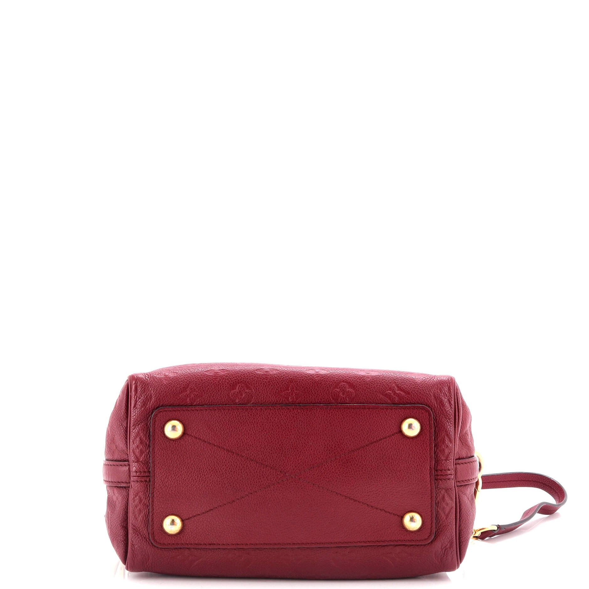 Louis Vuitton Speedy Bandouliere Bag Monogram Empreinte Leather 25