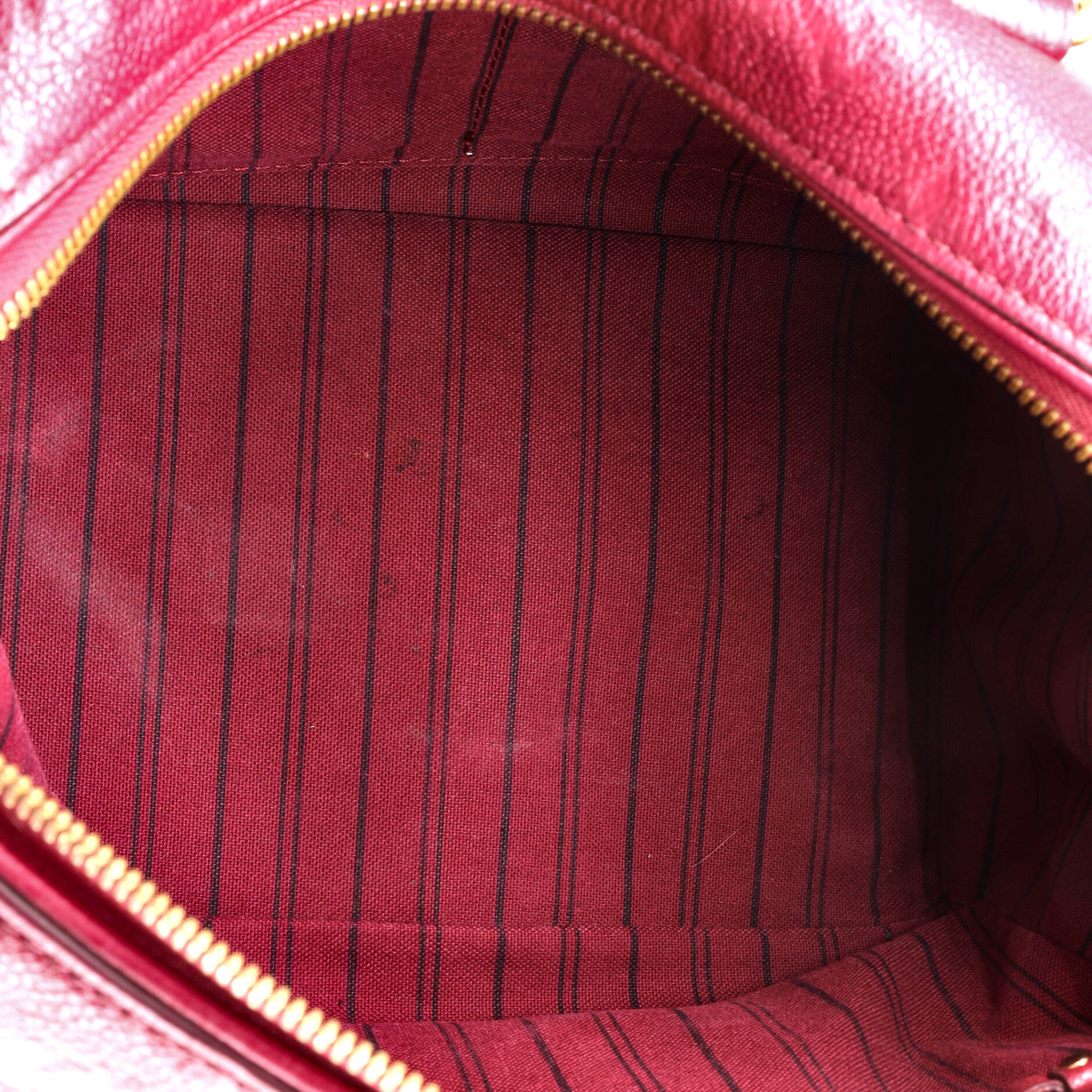 Louis Vuitton Speedy Bandouliere Bag Monogram Empreinte Leather 25