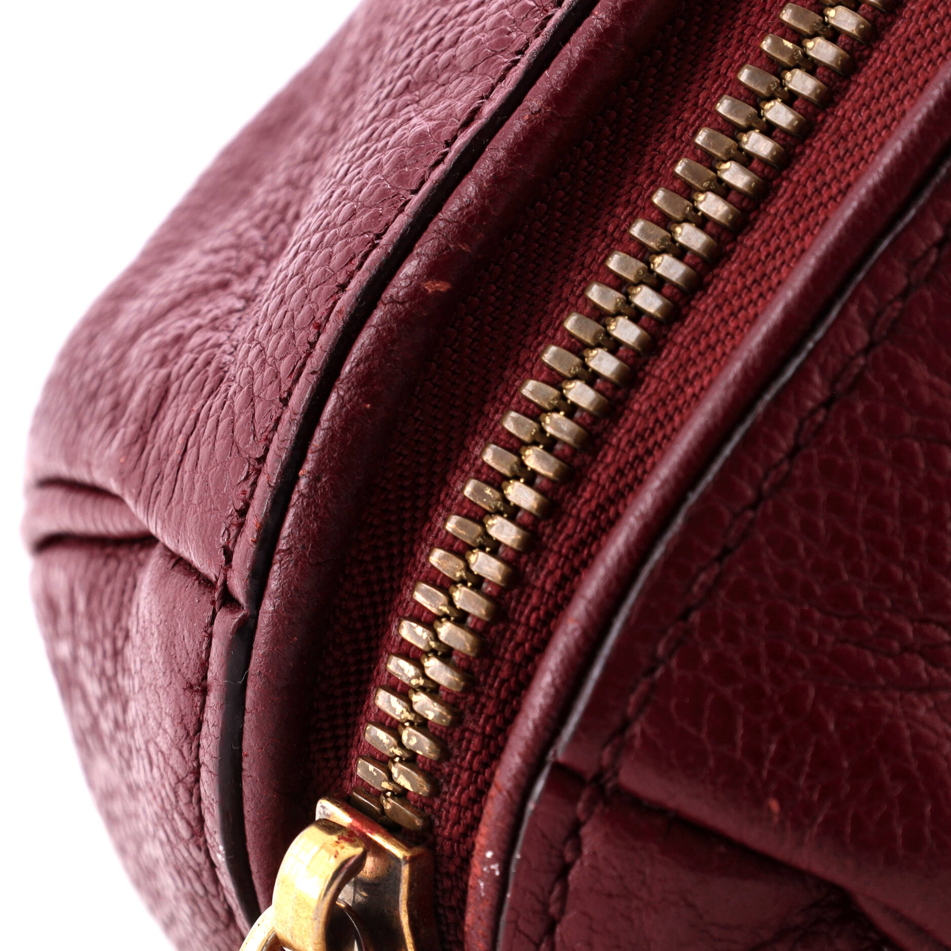 Louis Vuitton Speedy Bandouliere Bag Monogram Empreinte Leather 25