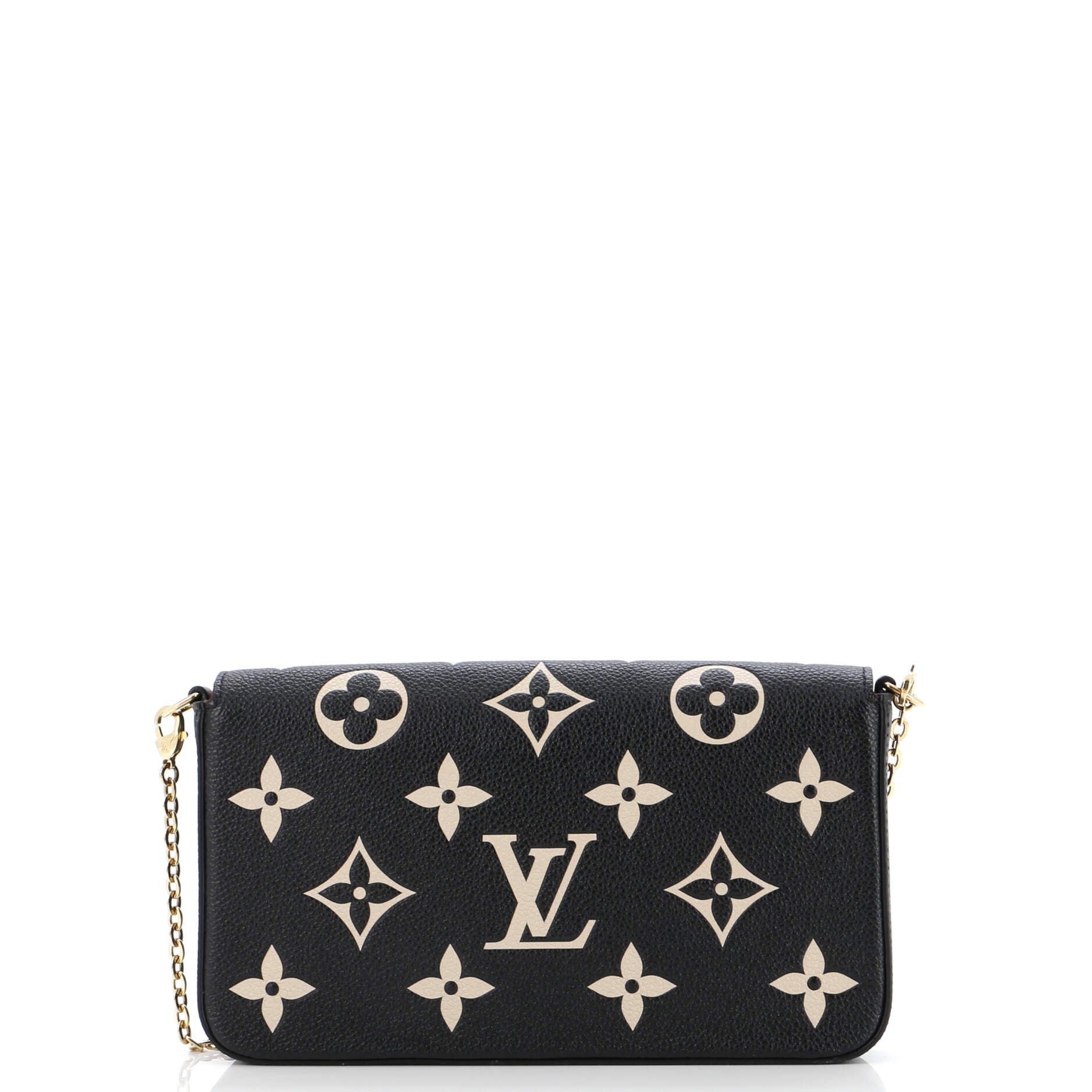 Louis Vuitton Felicie Pochette Bicolor Monogram Empreinte Giant