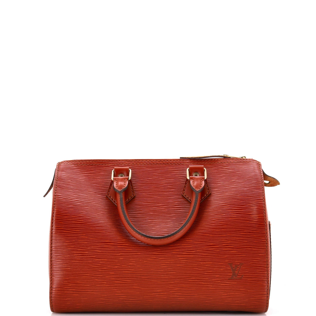 Louis Vuitton Speedy Handbag Epi Leather 25