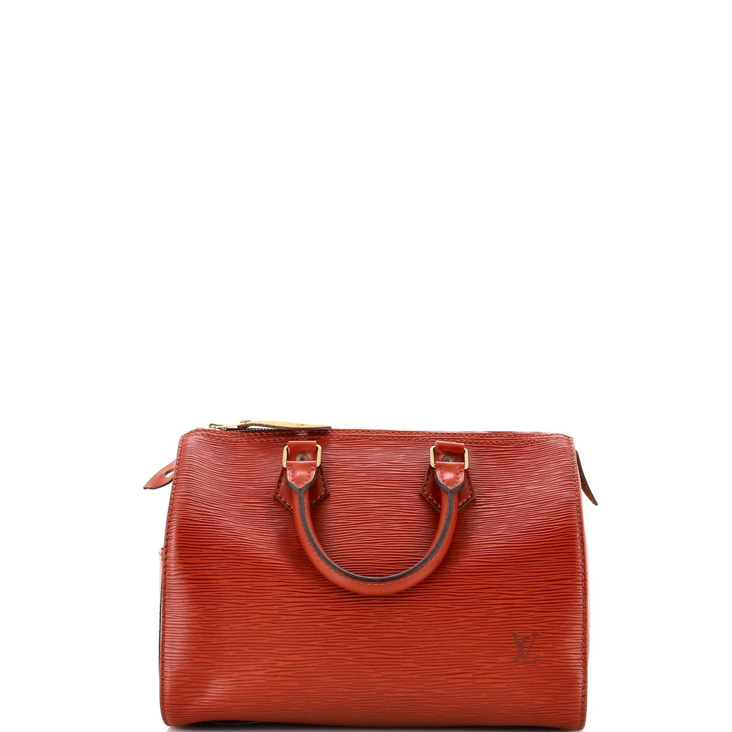 Louis Vuitton Speedy Handbag Epi Leather 25