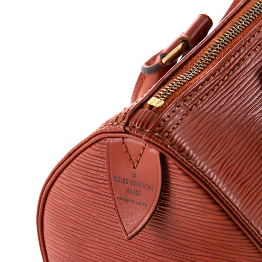 Louis Vuitton Speedy Handbag Epi Leather 25