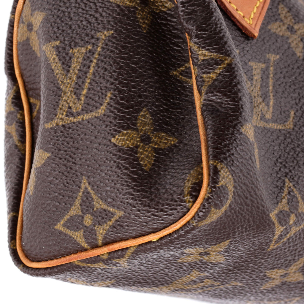 Louis Vuitton Speedy Mini HL Handbag Monogram Canvas