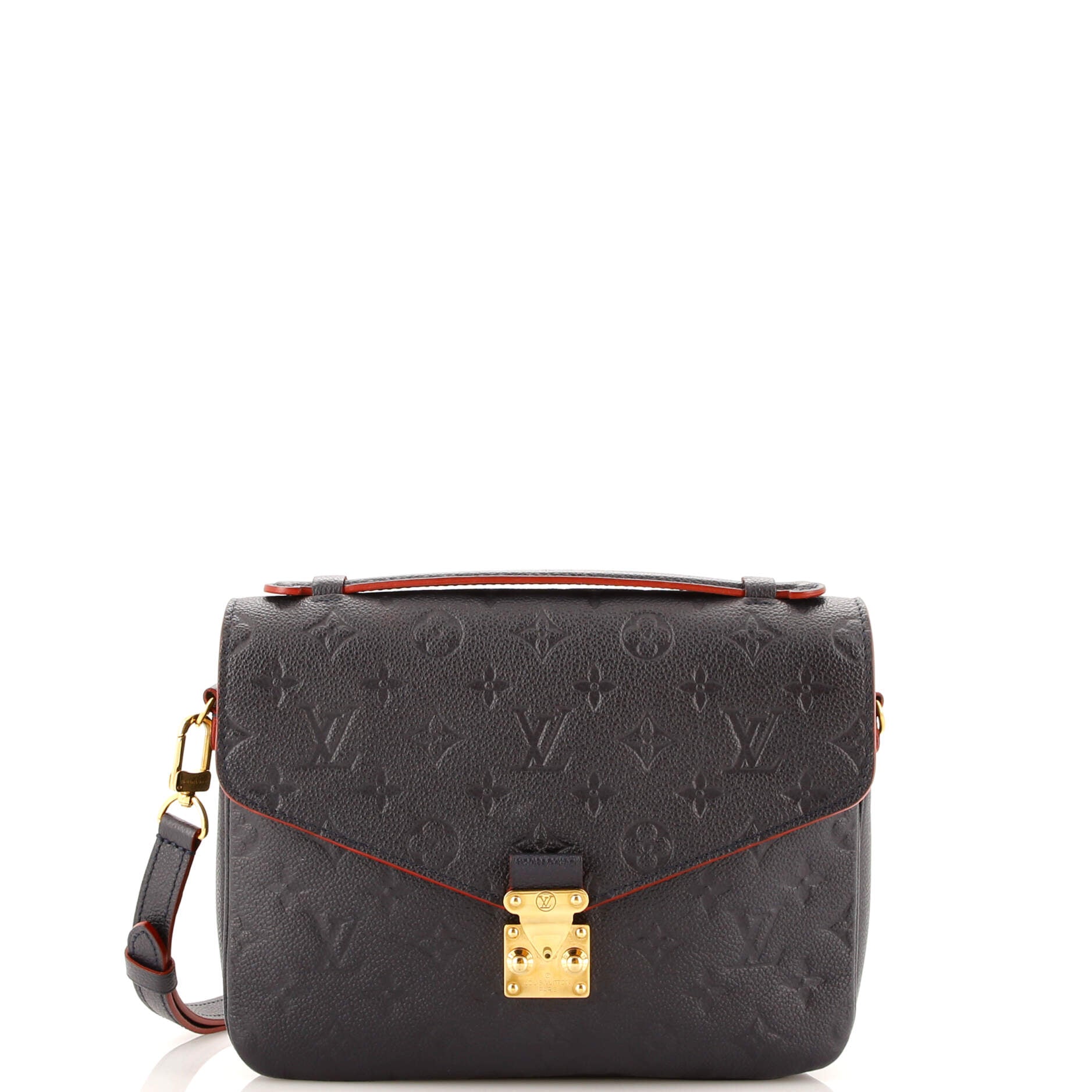 Louis Vuitton Pochette Metis Monogram Empreinte Leather East West