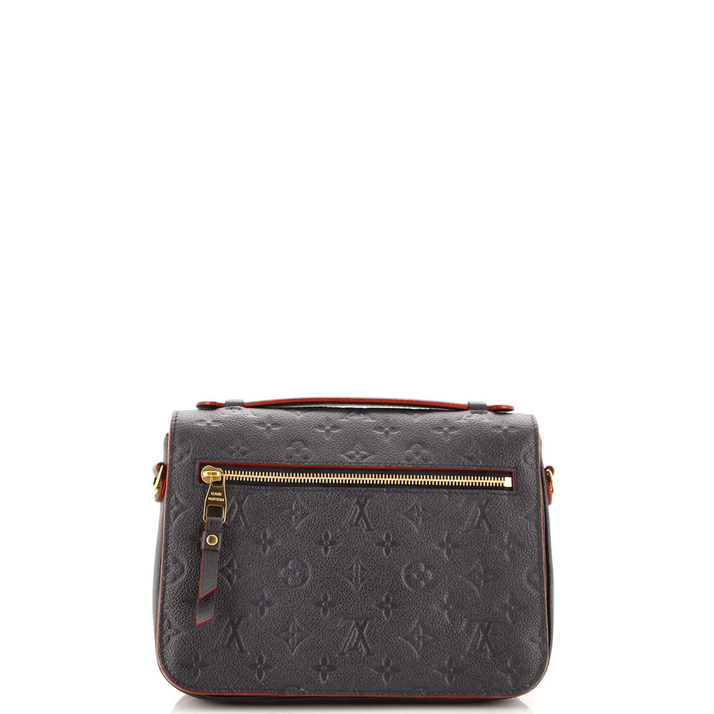 Louis Vuitton Pochette Metis Monogram Empreinte Leather East West
