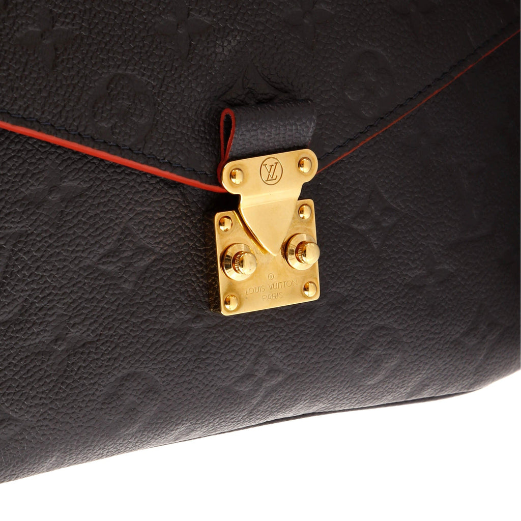 Louis Vuitton Pochette Metis Monogram Empreinte Leather East West