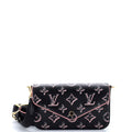 Louis Vuitton Felicie Strap & Go Handbag Fall for You Monogram Canvas