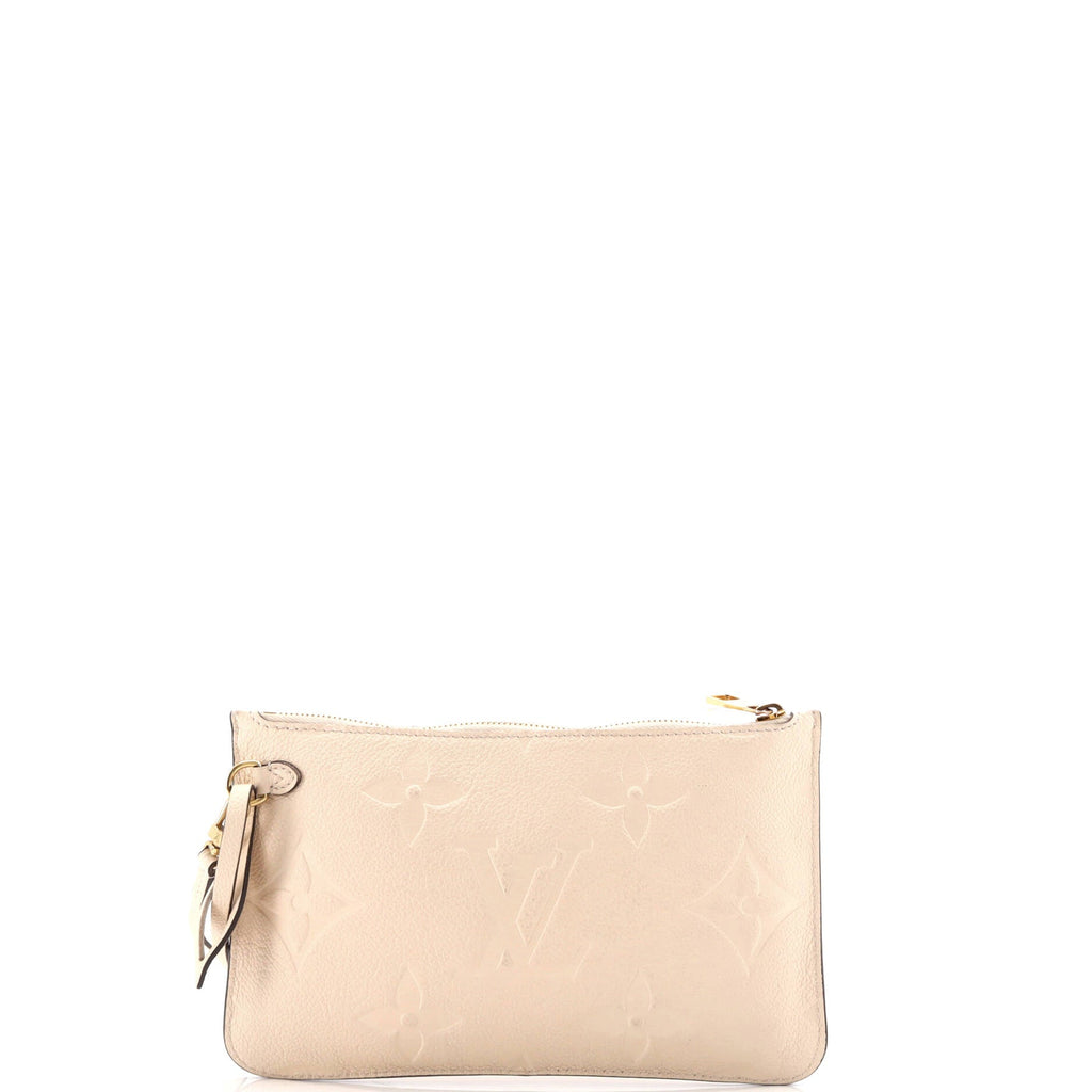 Louis Vuitton Neverfull Pochette Monogram Empreinte Giant Large
