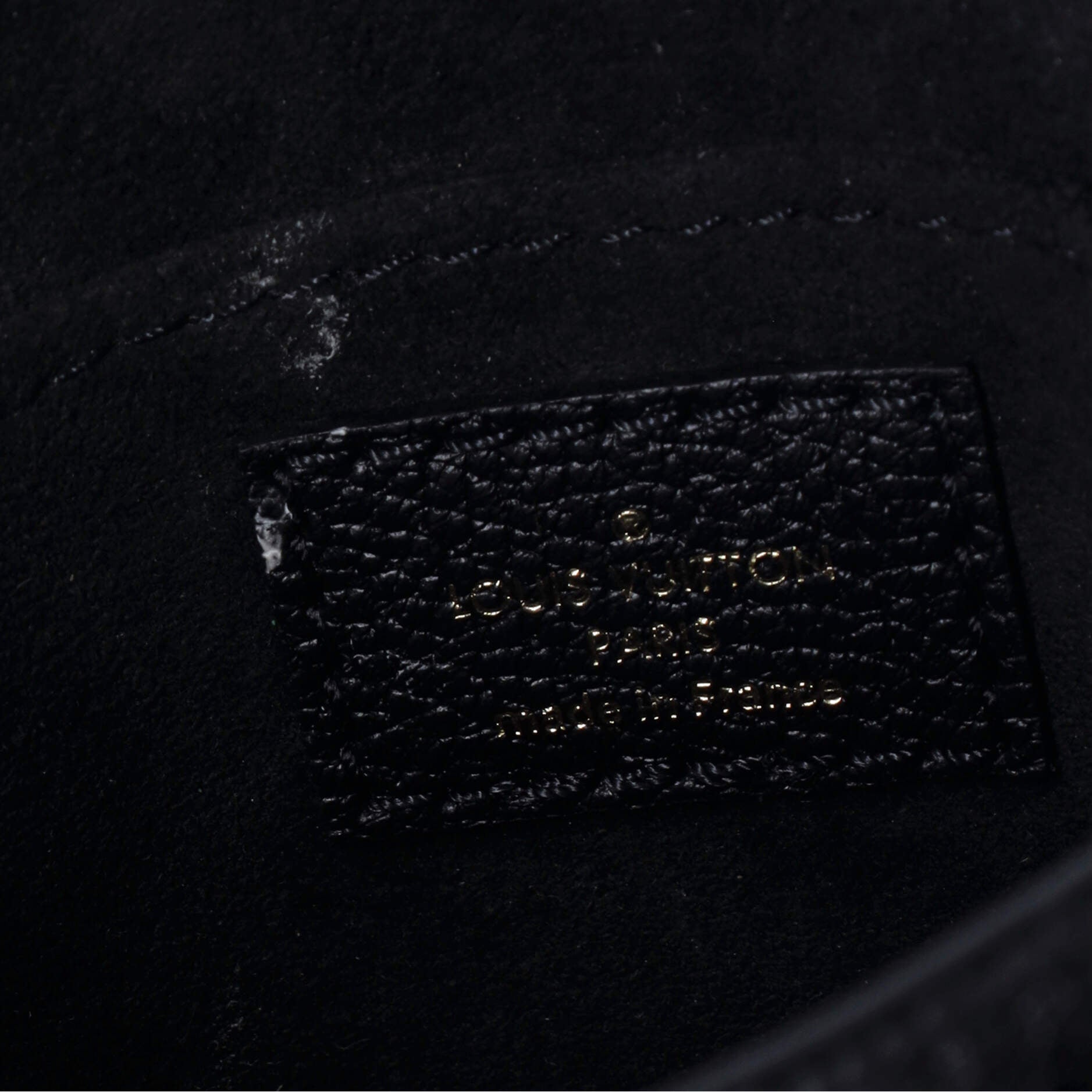 Louis Vuitton Petit Sac Plat Bag Bicolor Monogram Empreinte Giant