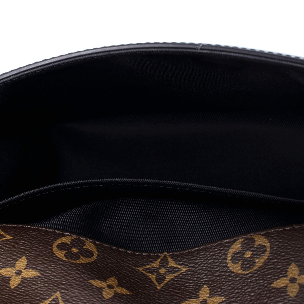 Louis Vuitton Cherrywood Handbag Vernis with Monogram Canvas BB
