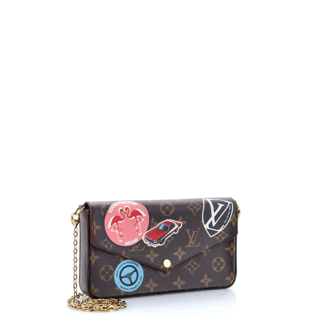 Louis Vuitton Felicie Pochette Limited Edition Monogram Canvas