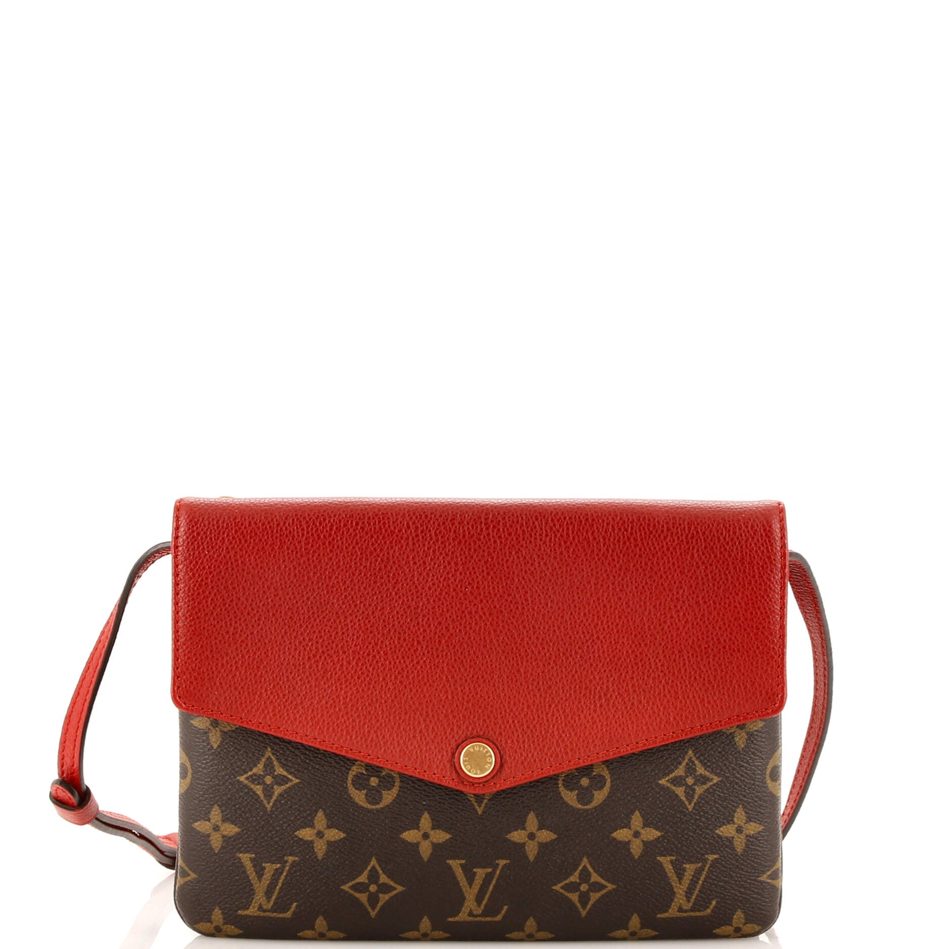 Louis Vuitton Twice Handbag Monogram Canvas