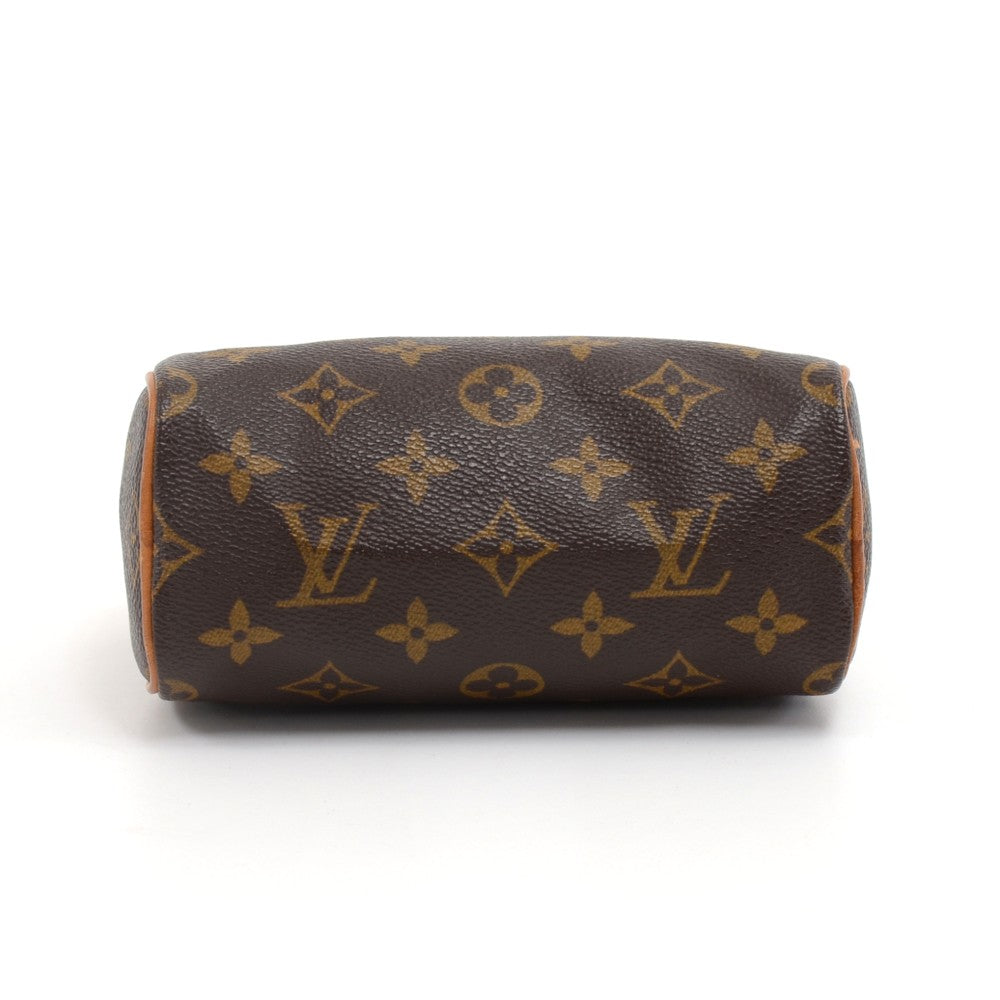Louis Vuitto Mini Speedy Sac HL Monogram Canvas Handbag with Strap