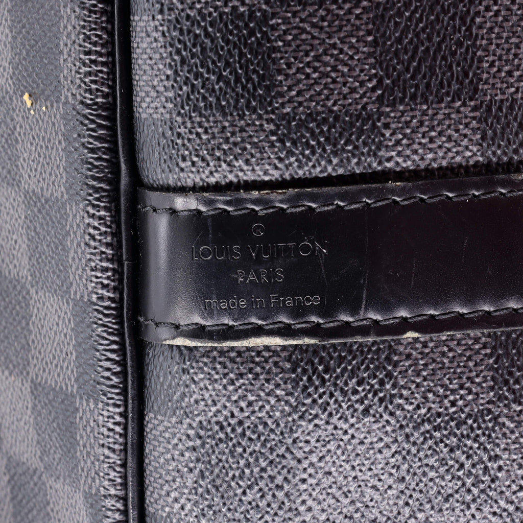 Louis Vuitton Keepall Bandouliere Bag Damier Graphite 55