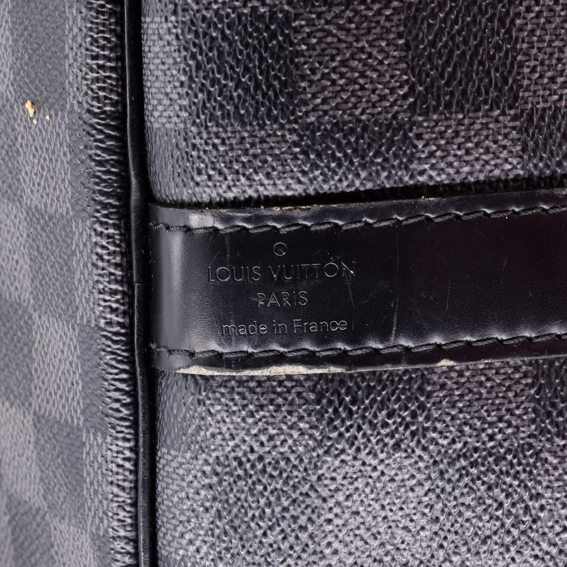 Louis Vuitton Keepall Bandouliere Bag Damier Graphite 55