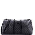 Louis Vuitton Keepall Bandouliere Bag Damier Graphite 55