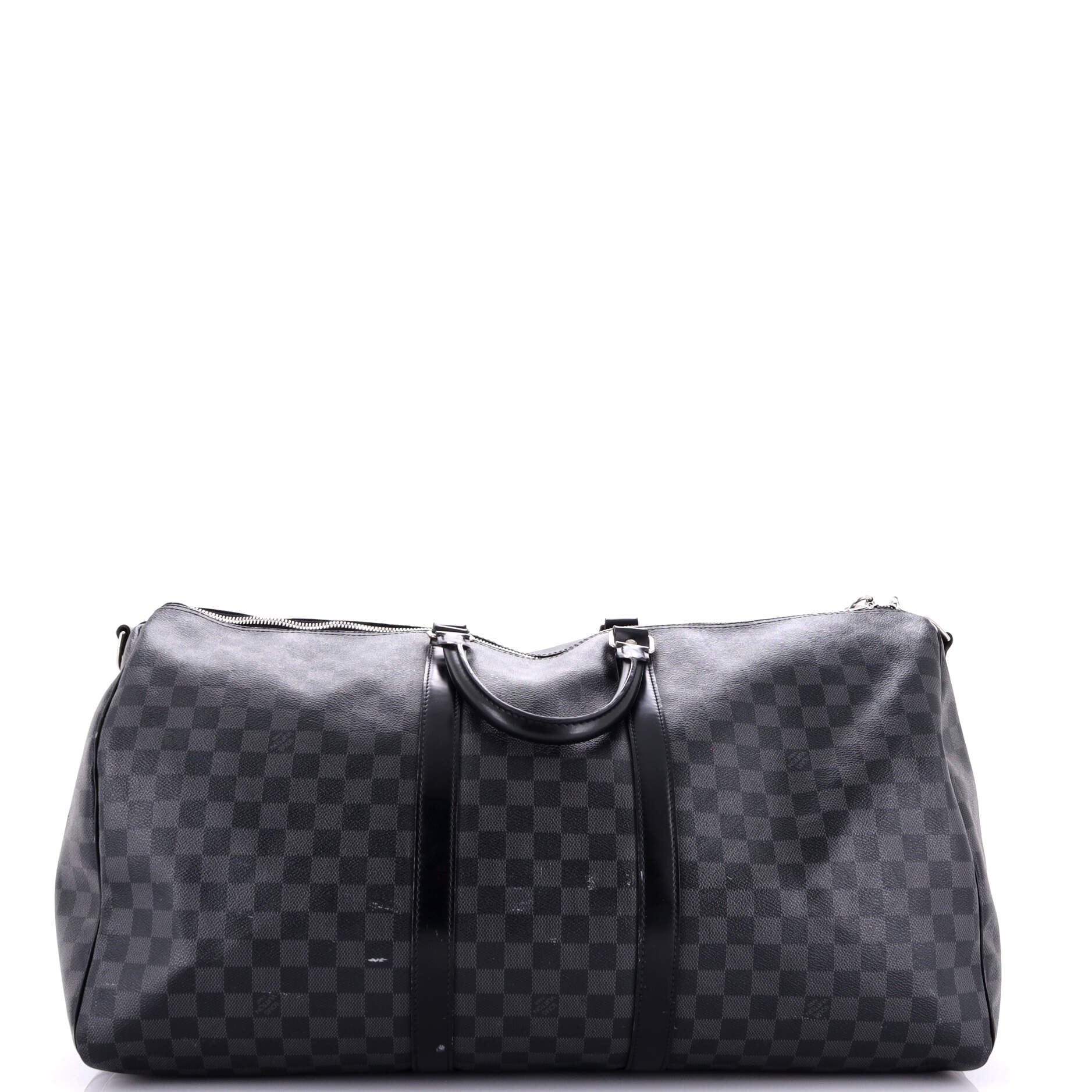 Louis Vuitton Keepall Bandouliere Bag Damier Graphite 55