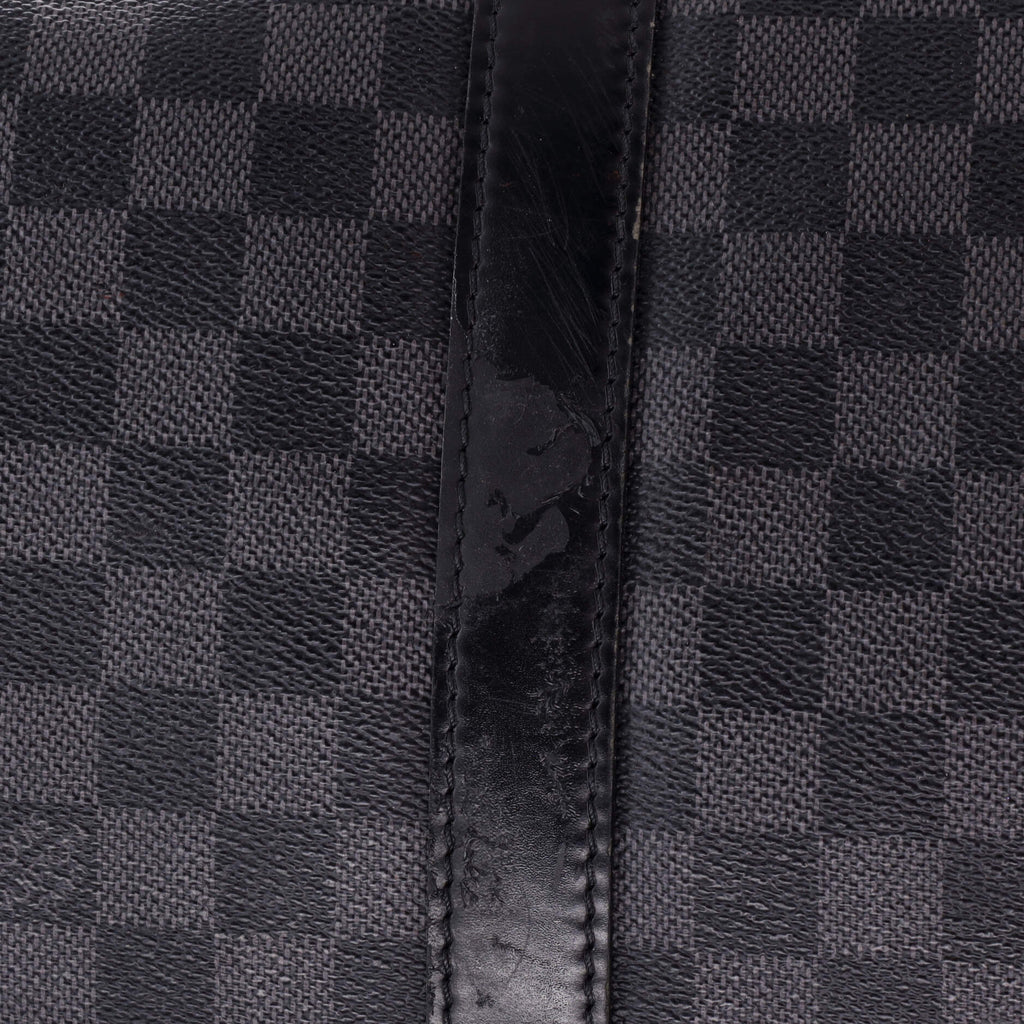 Louis Vuitton Keepall Bandouliere Bag Damier Graphite 55