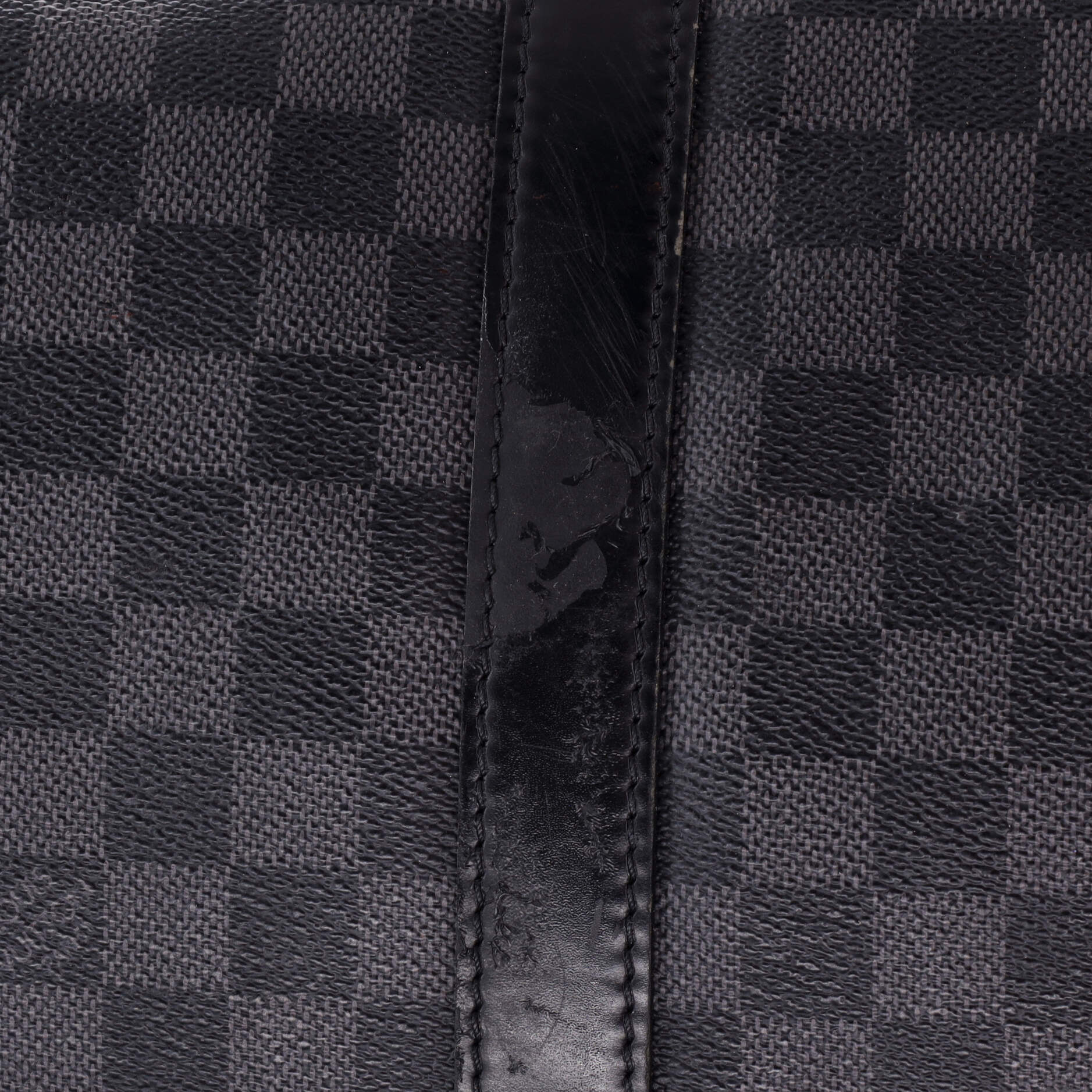 Louis Vuitton Keepall Bandouliere Bag Damier Graphite 55
