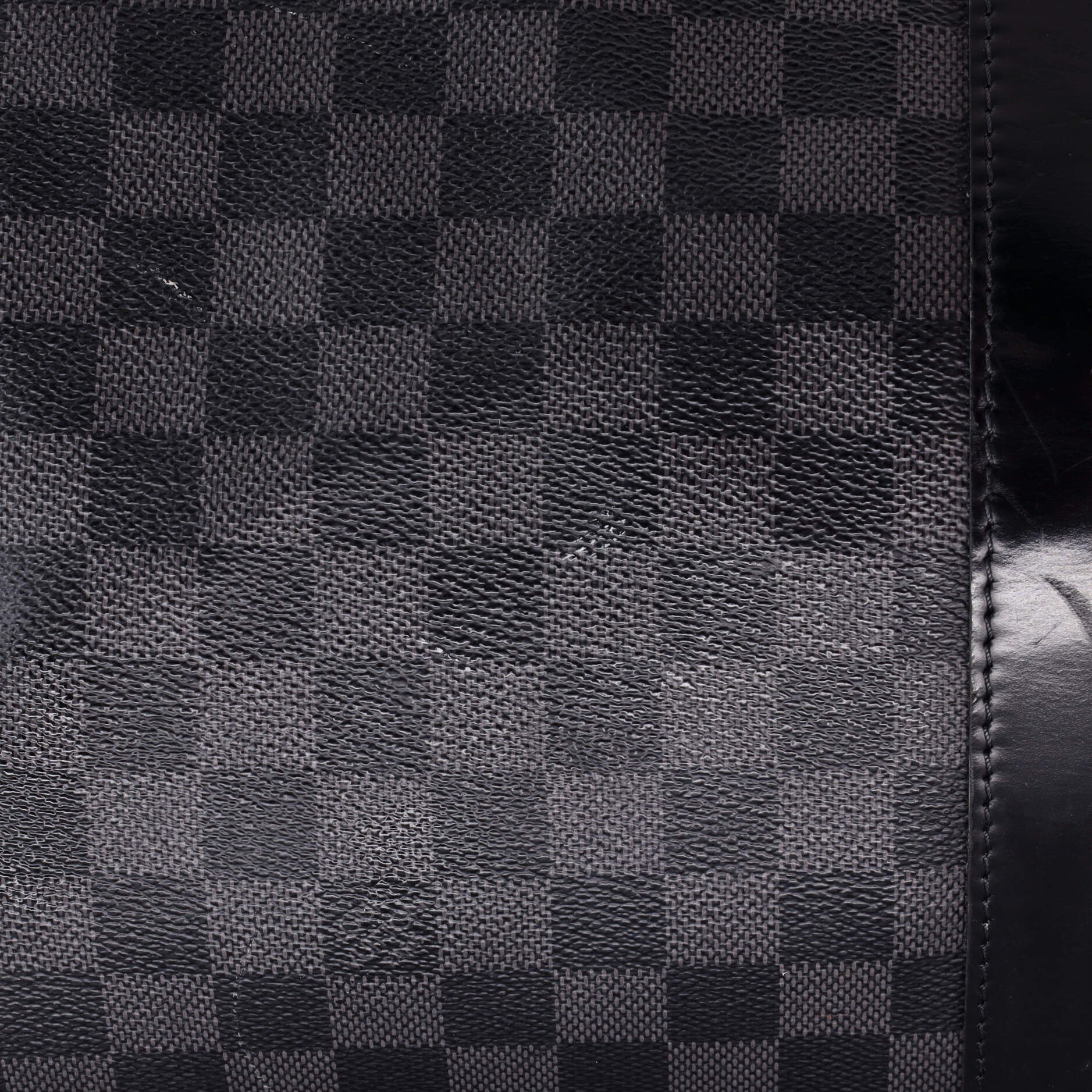 Louis Vuitton Keepall Bandouliere Bag Damier Graphite 55
