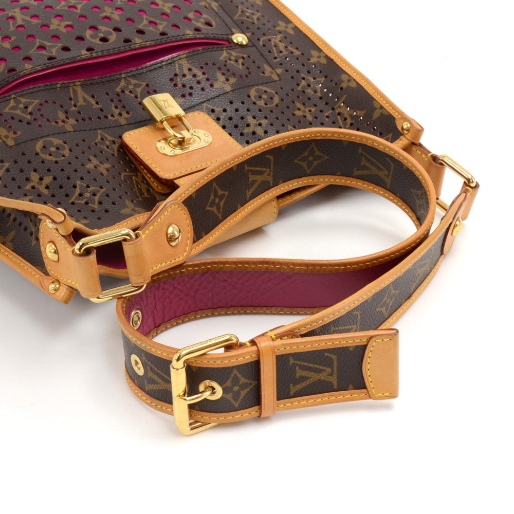 Louis Vuitto Perforated Musette Monogram Canvas Bag - 2006 Limited Edition Bag